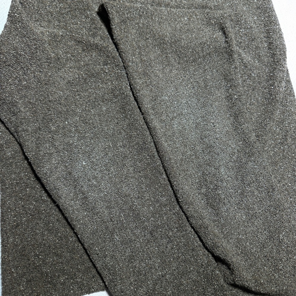 Eileen Fisher Cardigan Womens Large Silk Blend Marled Hooded Open Lagenlook - Picture 2 of 12